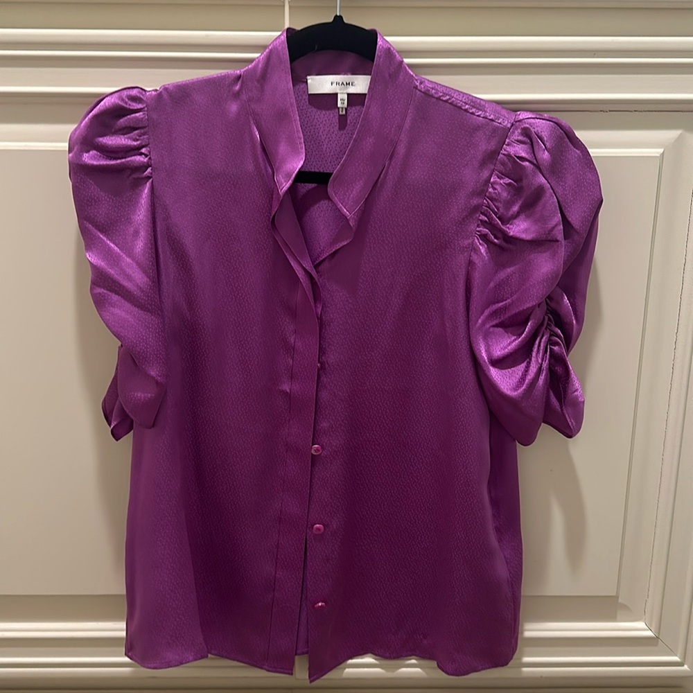 Frame silk blouse